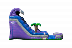 IMG 0535 1701291761 19ft Purple Crush Single Lane Water Slide