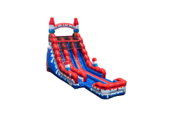 19ft Bomb Pop Double Lane Water Slide